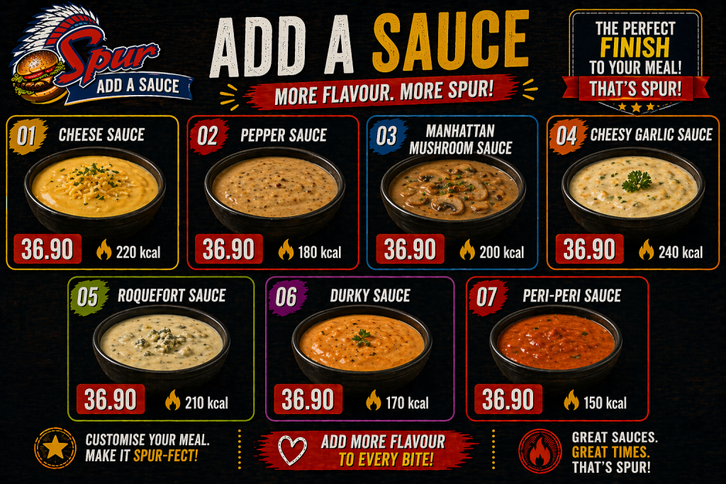 Add a Sauce – Prices