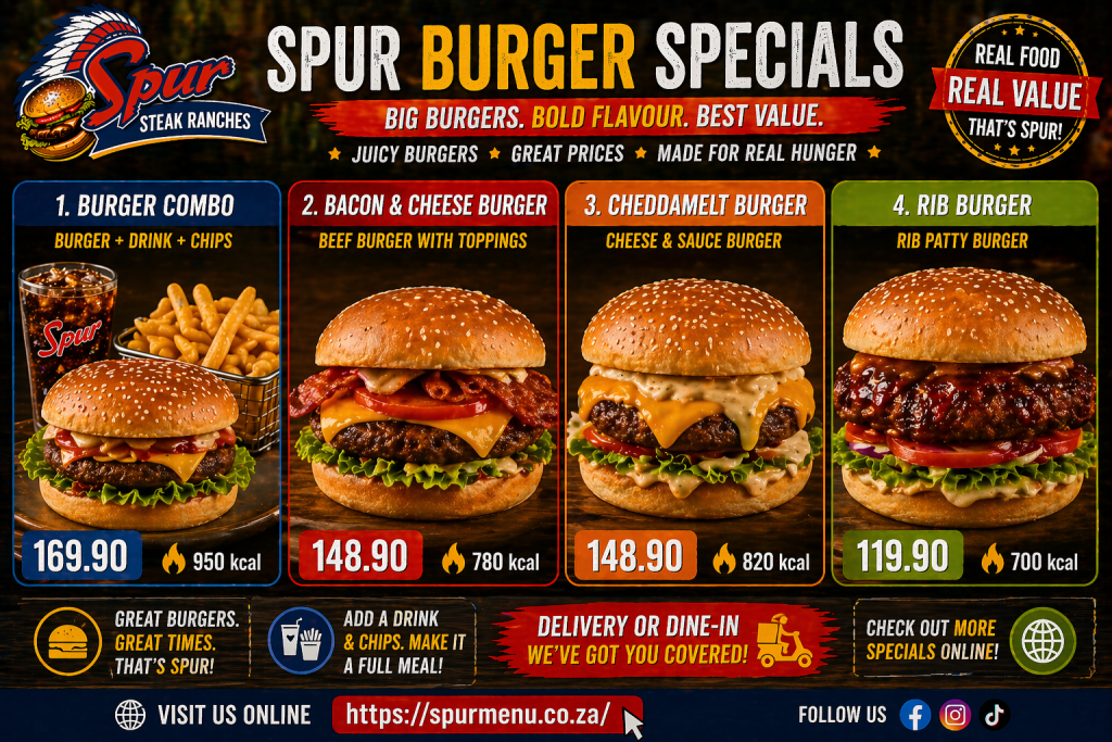 Spur Burger Specials