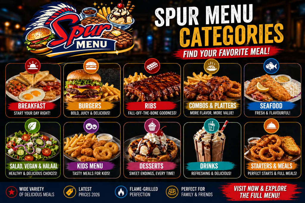 Spur Menu Categories