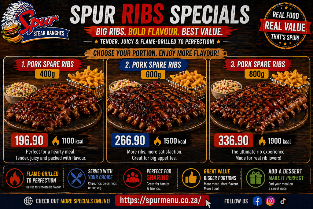 Spur Ribs Specials